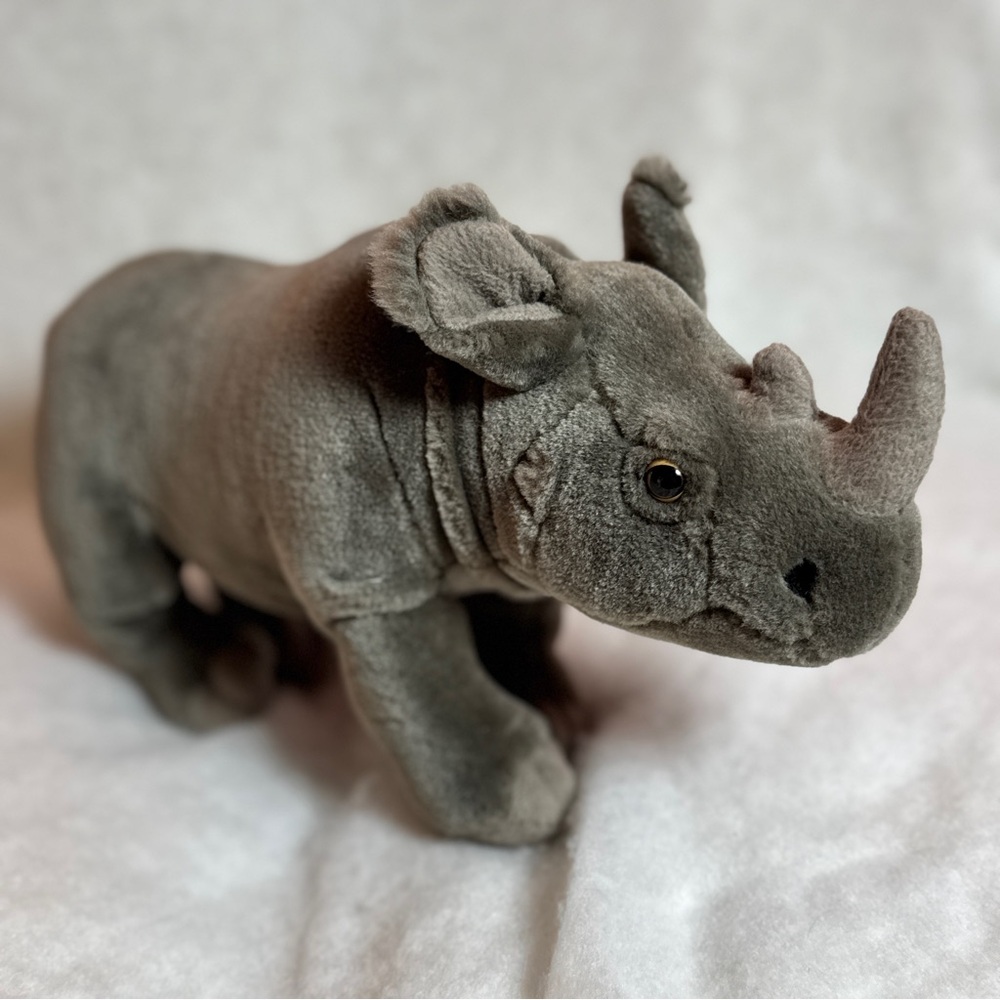 Ganz Webkinz Signature Plush Super Cute Gray Rhino‎